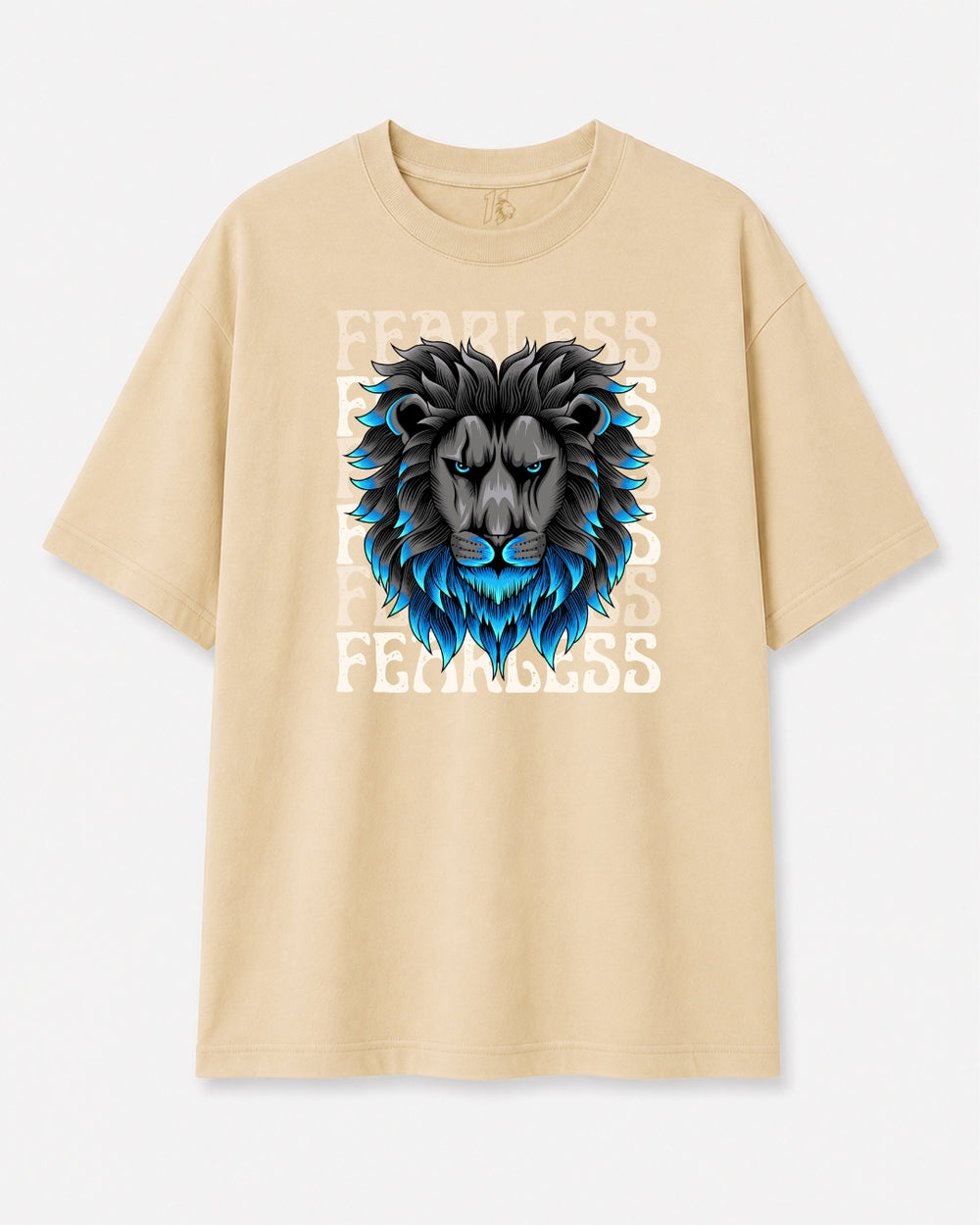 Fearless Lion Unisex Oversized T-Shirt
