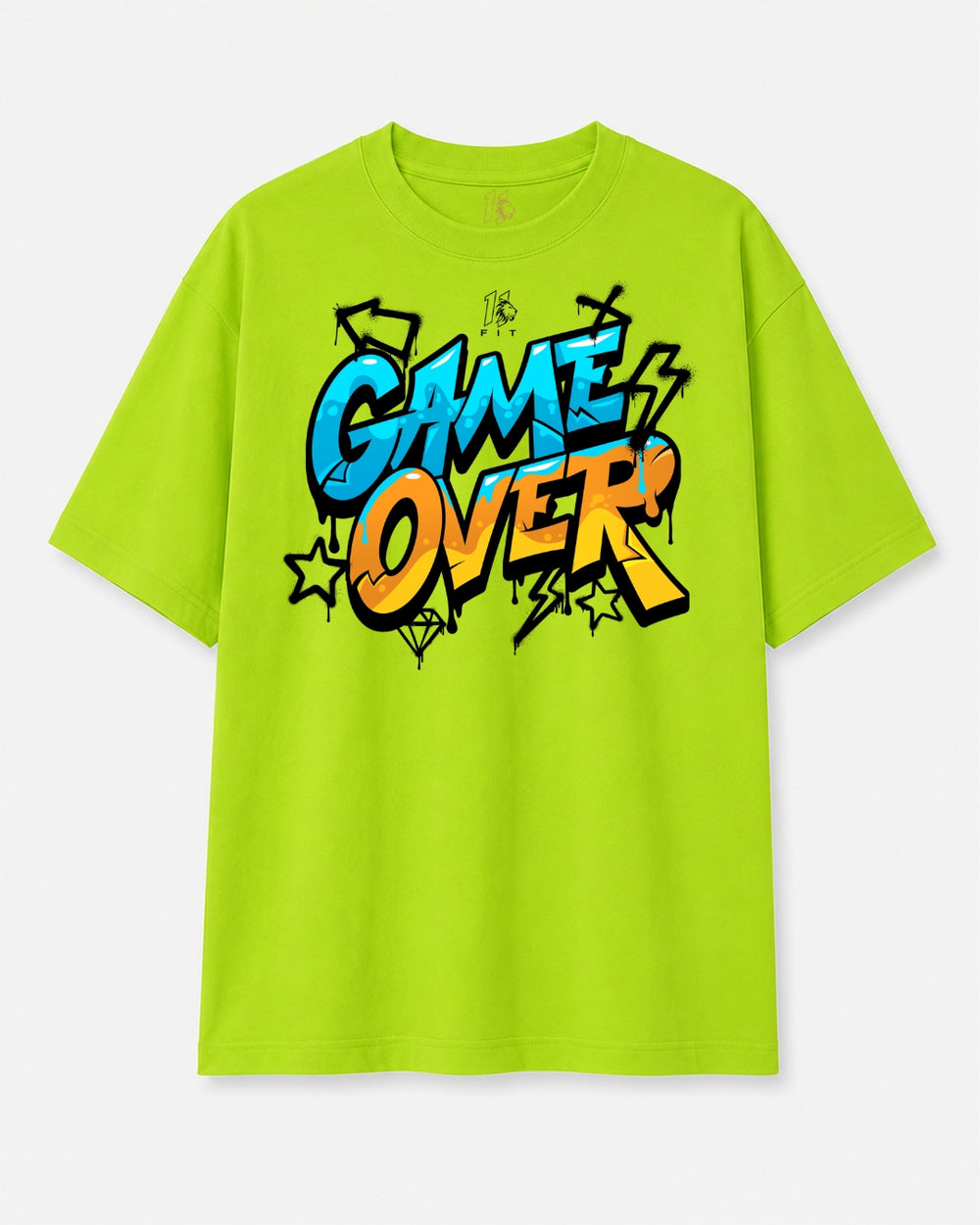 Game Over Oversized Tee
