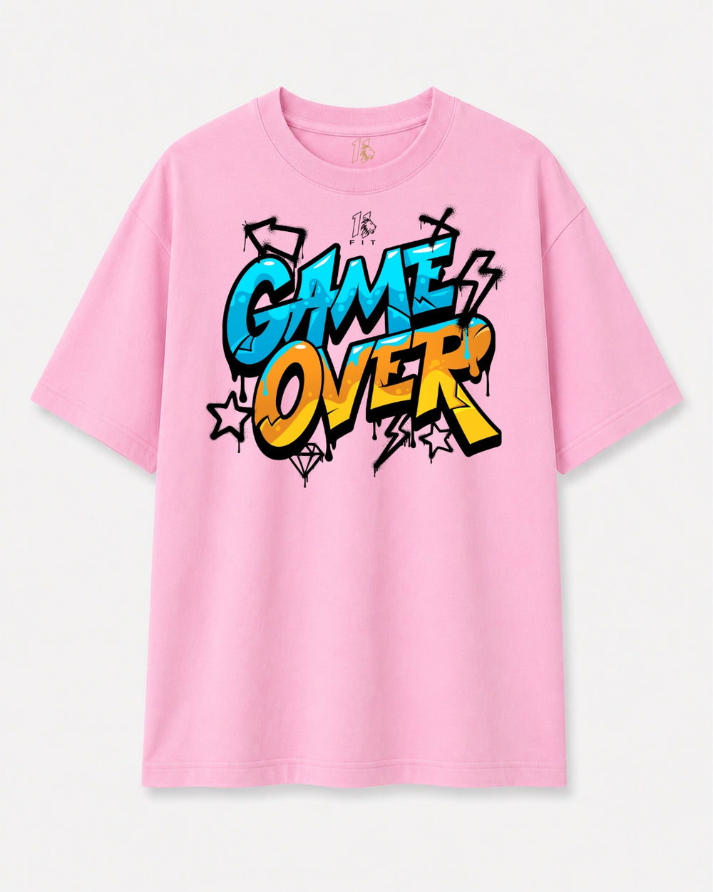 Game Over Oversized Tee