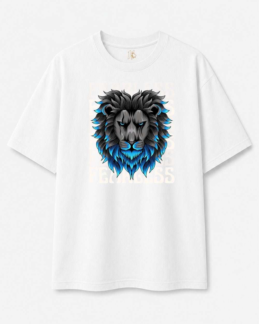 Fearless Lion Unisex Oversized T-Shirt