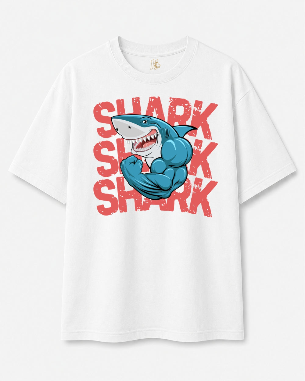 Shark Graphic Tee by 11 Fit
