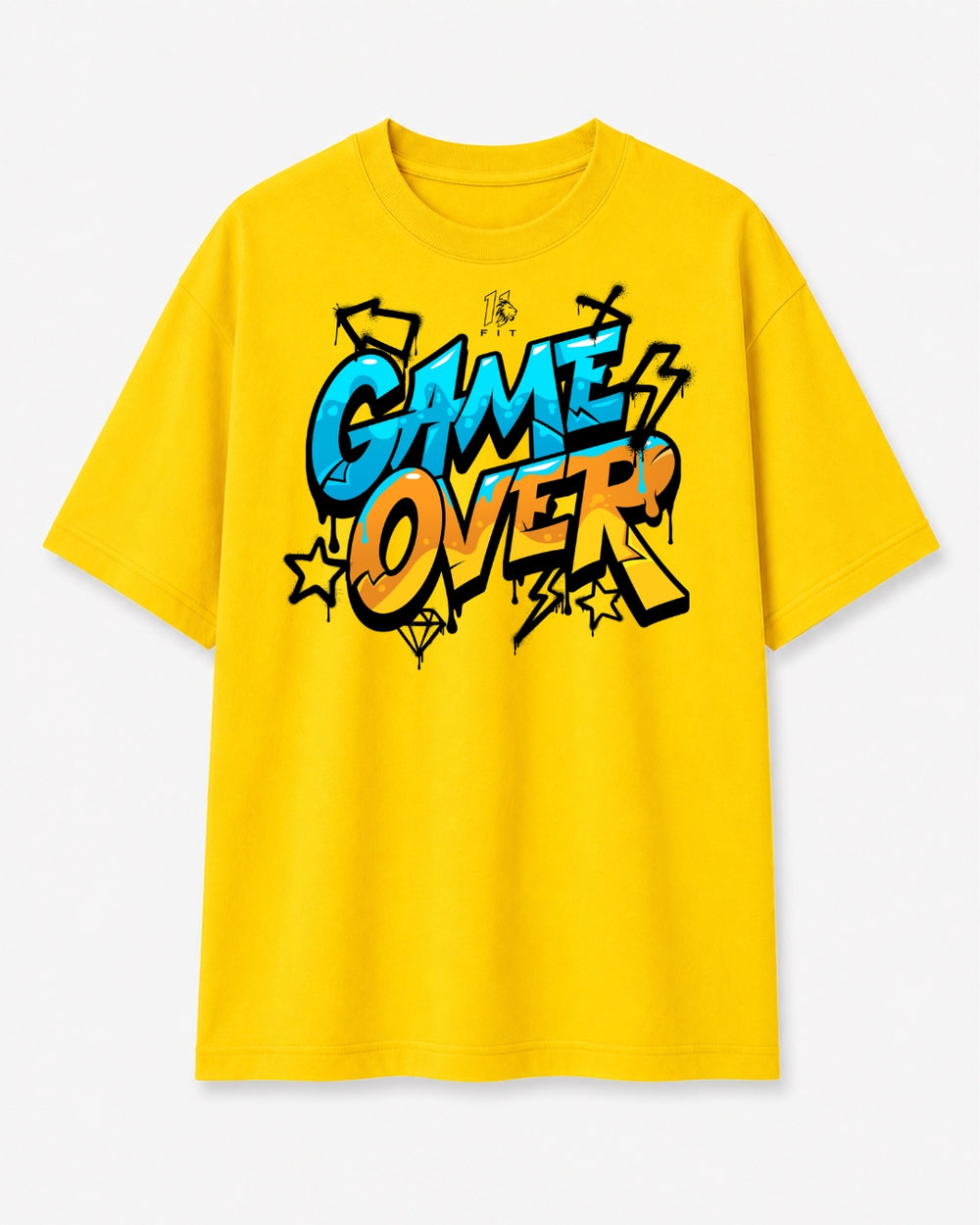 Game Over Oversized Tee