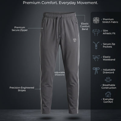 ESPON Ultimate Crush Lycra Performance Track Pant