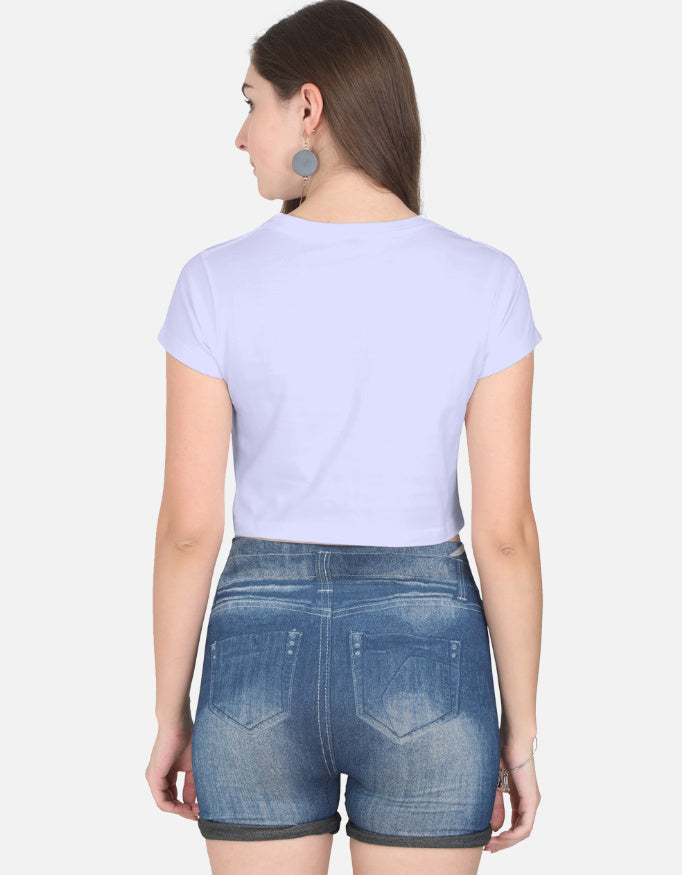 11FIT Coquette Pink Ribbon Bow Graphic Crop Top - Aesthetic Bow T-Shirt for Women India - Detail View 19 - 11FIT India