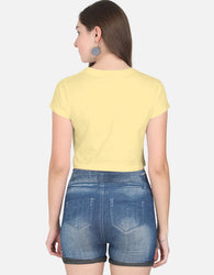11FIT Coquette Pink Ribbon Bow Graphic Crop Top - Aesthetic Bow T-Shirt for Women India - Detail View 20 - 11FIT India