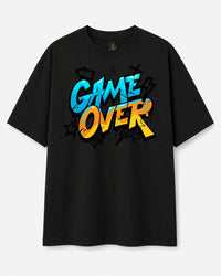 Game Over Oversized Tee