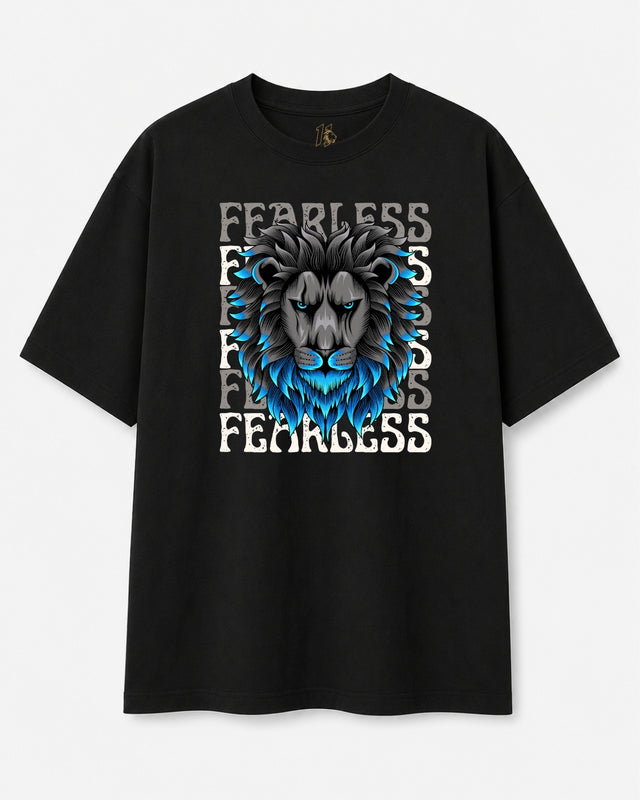 Fearless Lion Unisex Oversized T-Shirt