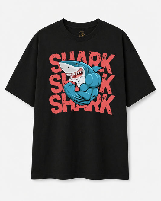 Shark Graphic Tee by 11 Fit