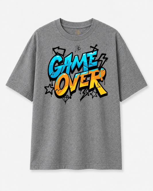 Game Over Oversized Tee