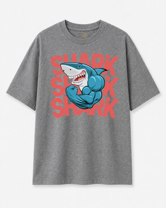 Shark Graphic Tee by 11 Fit