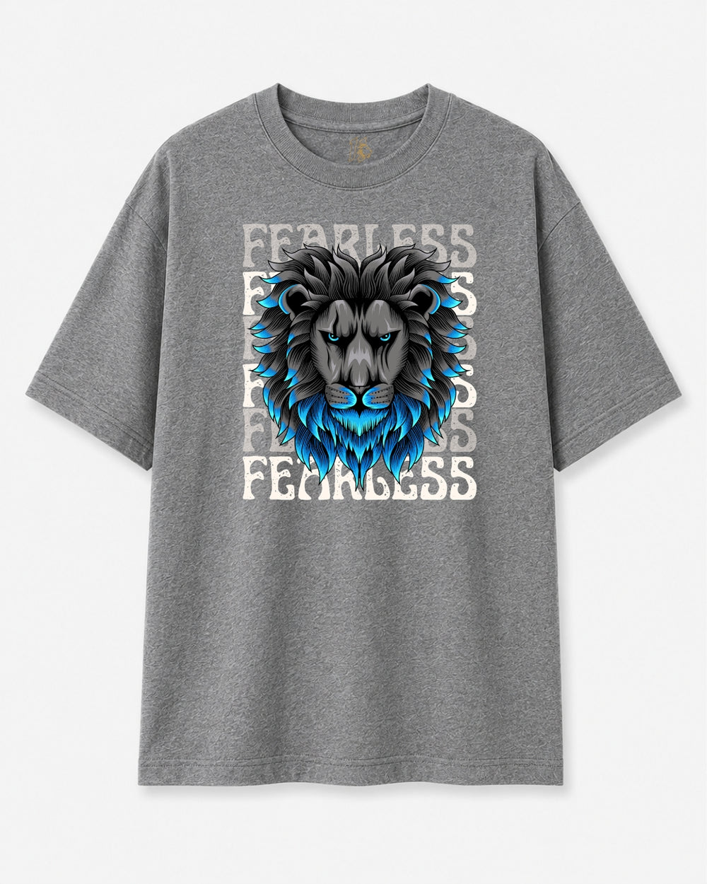 Fearless Lion Unisex Oversized T-Shirt
