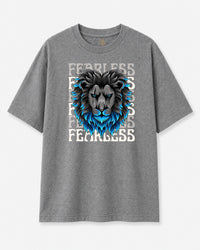 Fearless Lion Unisex Oversized T-Shirt