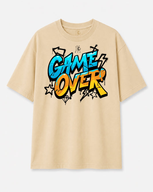 Game Over Oversized Tee