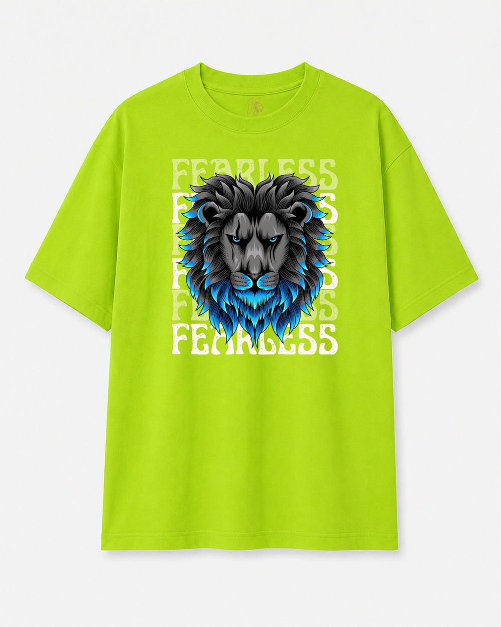 Fearless Lion Unisex Oversized T-Shirt
