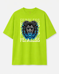Fearless Lion Unisex Oversized T-Shirt