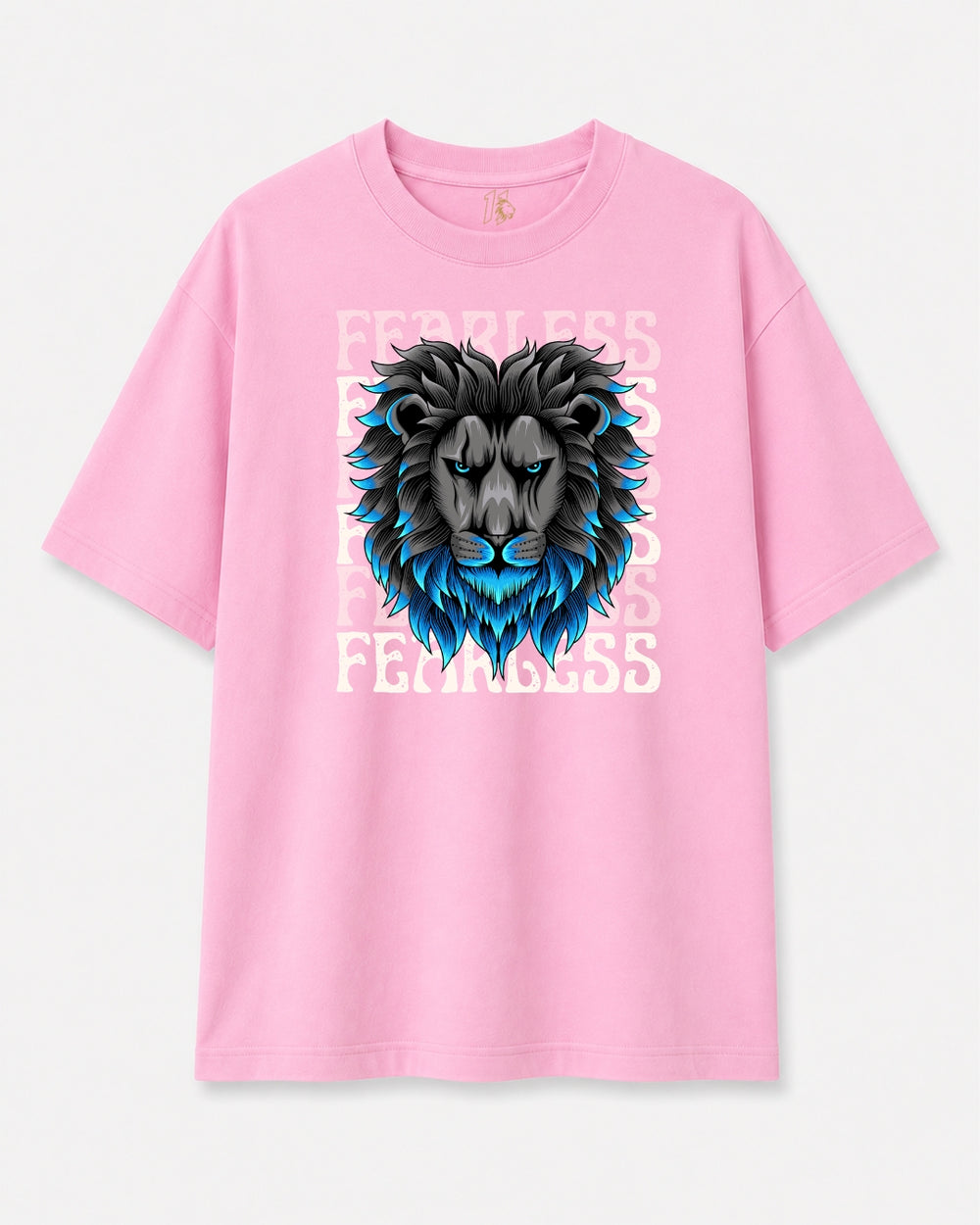 Fearless Lion Unisex Oversized T-Shirt