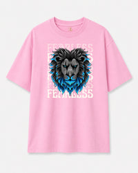 Fearless Lion Unisex Oversized T-Shirt