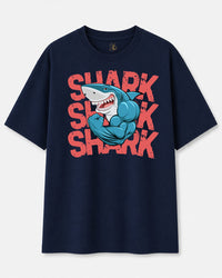 Shark Graphic Tee by 11 Fit