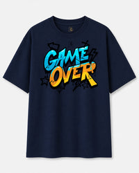 Game Over Oversized Tee