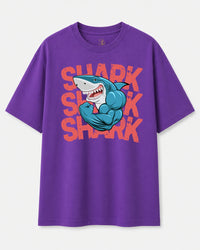 Shark Graphic Tee by 11 Fit