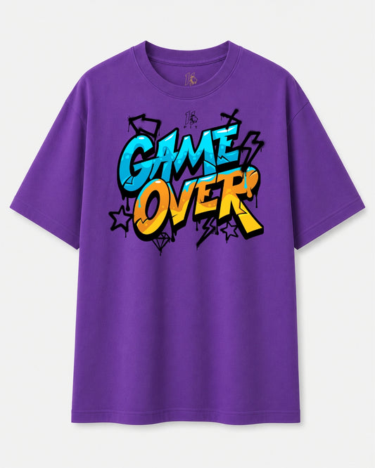 Game Over Oversized Tee