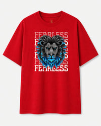 Fearless Lion Unisex Oversized T-Shirt