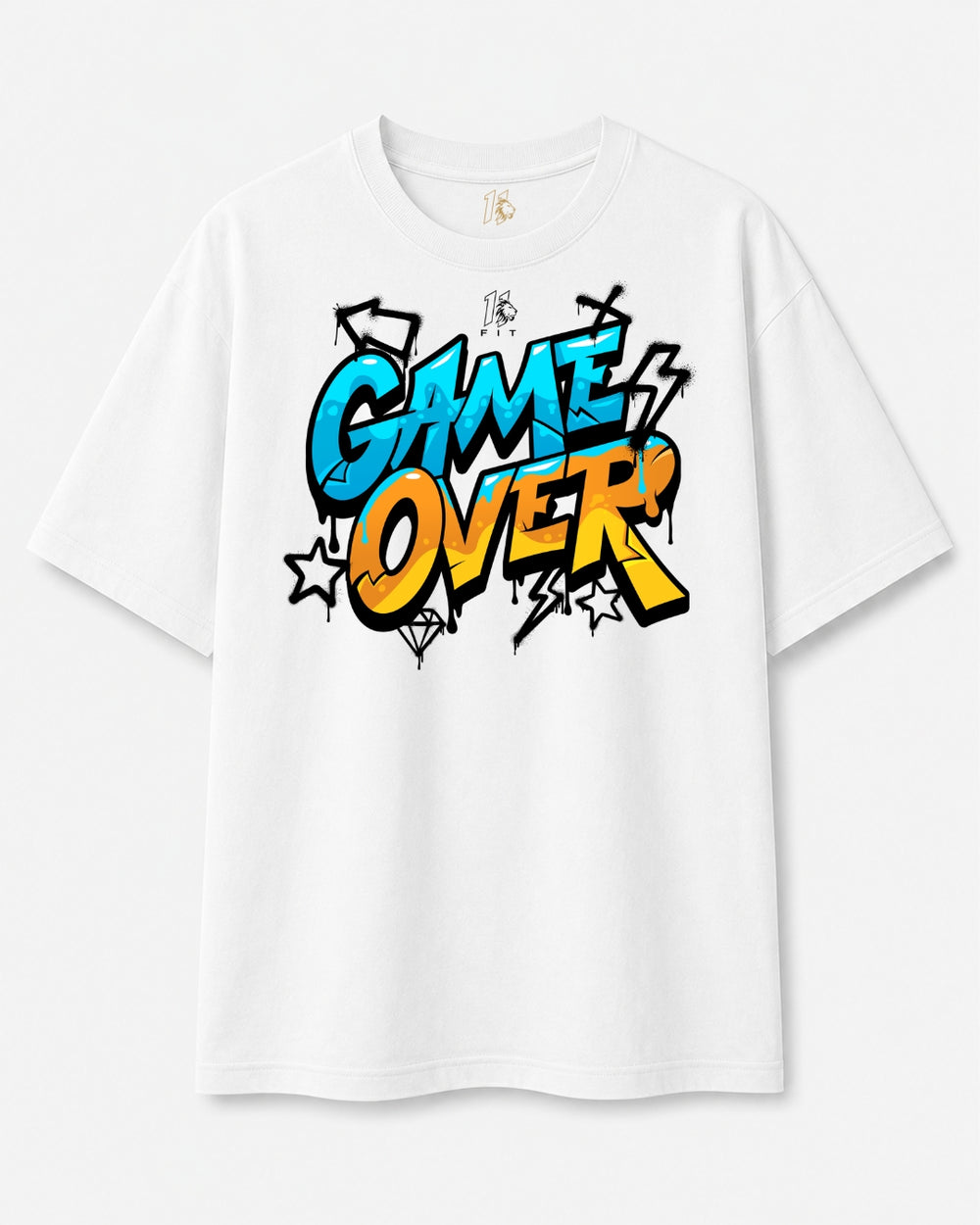 Game Over Oversized Tee