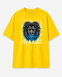 Fearless Lion Unisex Oversized T-Shirt